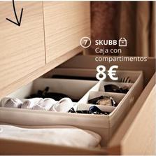 Oferta de Ikea - Caja Con Compartimentos por 8€ en IKEA