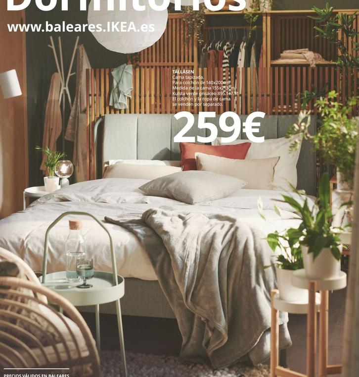 Oferta de Ikea - Cama Tapizada por 259€ en IKEA