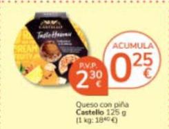 Oferta de Castello - Queso Con Piña por 2,3€ en Consum