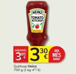 Oferta de Heinz - Quetxup por 3,3€ en Consum