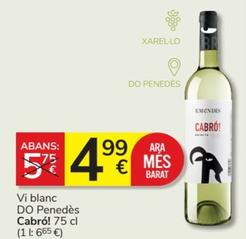 Oferta de Vino por 4,99€ en Consum