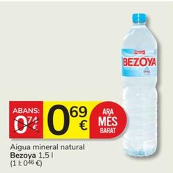 Oferta de Agua por 0,69€ en Consum