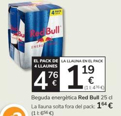 Oferta de Bebida energética por 1,64€ en Consum