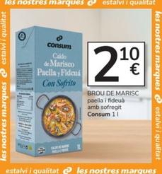 Oferta de Consum - Paella I Fideuà Amb Sofregit por 2,1€ en Consum