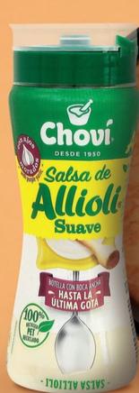 Oferta de Chovi - Salsa De Allioli Suave en Consum