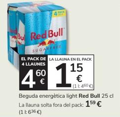Oferta de Bebida energética por 1,59€ en Consum
