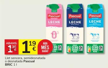 Oferta de Leche por 1,19€ en Consum