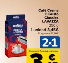 Oferta de Lavazza - Café Crema E Gusto Classico  por 3,45€ en Carrefour