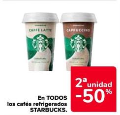 Oferta de Starbucks - En Todos Los Cafes Refrigerados en Carrefour
