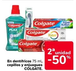 Oferta de Colgate - En Dentrifricos Cepillos Y Enjuagues en Carrefour
