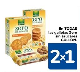 Oferta de Gullón - En Todas Las Galletas Zero Sin Azúcares en Carrefour