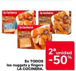 Oferta de La Cocinera - En Todos Los Nuggets Y Fingers en Carrefour