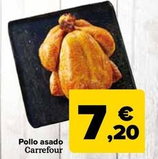 Oferta de Carrefour - Pollo Asado  por 7,2€ en Carrefour