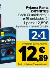 Oferta de Drynites - Pyjama Pants  por 12,79€ en Carrefour