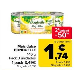 Oferta de Bonduelle - Maíz Dulce  por 3,49€ en Carrefour