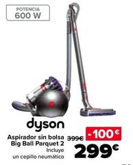 Oferta de Dyson - Aspirador Sin Bolsa  Big Ball Parquet 2 por 299€ en Carrefour