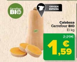 Oferta de Carrefour Bio - Calabaza   por 1,59€ en Carrefour