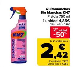 Oferta de KH7 - Quitamanchas  Sin Manchas  por 4,85€ en Carrefour