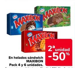 Oferta de Maxibon - En Helados Sandwich en Carrefour