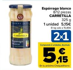 Oferta de Carretilla - Esparrago Blanco por 5,15€ en Carrefour