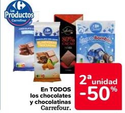Oferta de Carrefour - En Todos Los Chocolates Y Chocolatinas en Carrefour