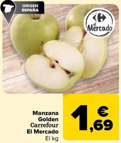 Oferta de Carrefour - Manzana Golden El Mercado por 1,69€ en Carrefour