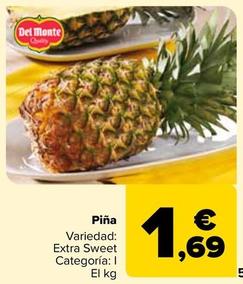 Oferta de Piña por 1,69€ en Carrefour
