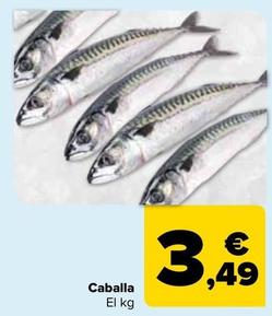 Oferta de Caballa por 3,49€ en Carrefour