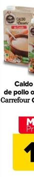 Oferta de Carrefour - Caldo Casero De Pollo O Cocido Original por 1€ en Carrefour