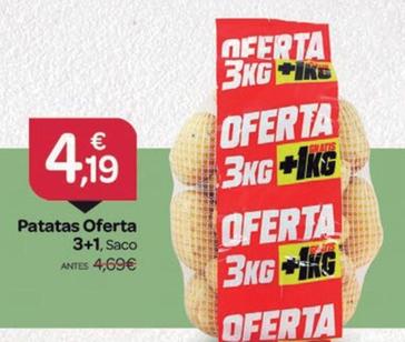 Oferta de Patatas Oferta 3+1 por 4,19€ en Supermercados El Jamón