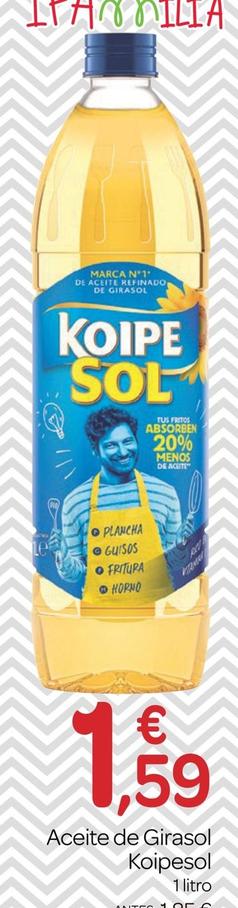 Oferta de Koipe - Aceite De Girasol por 1,59€ en Supermercados El Jamón