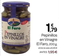Oferta de Pepinillos por 1,79€ en Supermercados El Jamón