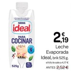 Oferta de Leche evaporada por 2,19€ en Supermercados El Jamón
