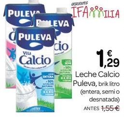 Oferta de Puleva - Leche Calcio por 1,29€ en Supermercados El Jamón
