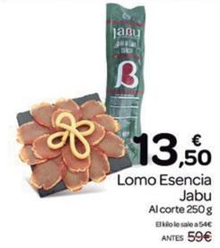 Oferta de Jabu - Lomo Esencia por 13,5€ en Supermercados El Jamón
