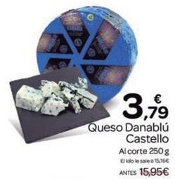 Oferta de Castello - Queso Danablú por 3,79€ en Supermercados El Jamón