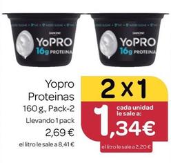 Oferta de Danone - Yopro Proteinas por 2,69€ en Supermercados El Jamón