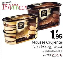Oferta de Mousse por 1,95€ en Supermercados El Jamón