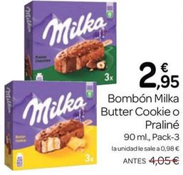 Oferta de Milka - Bombón Butter Cookie O Praliné por 2,95€ en Supermercados El Jamón