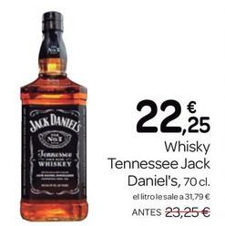 Oferta de Whisky por 22,25€ en Supermercados El Jamón