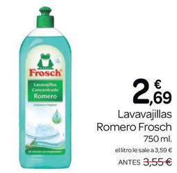 Oferta de Frosch - Lavavajillas Romero por 2,69€ en Supermercados El Jamón