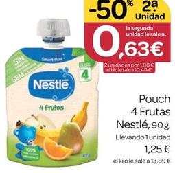 Oferta de Nestlé - Pouch 4 Frutas por 1,25€ en Supermercados El Jamón