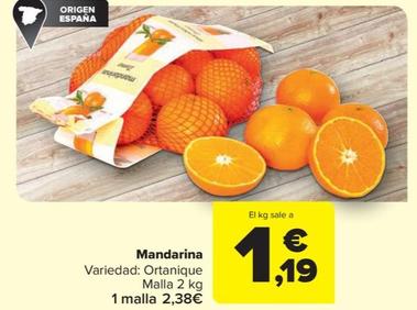 Oferta de Carrefour - Mandarina por 1,19€ en Carrefour