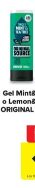 Oferta de Original Source - Gel Mint&Tea Tree O Lemon&Tea Tree  por 1€ en Carrefour