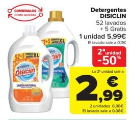 Oferta de Disiclin - Detergentes por 5,99€ en Carrefour