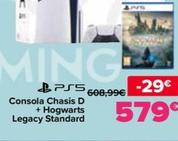 Oferta de Sony - Consola Chasis D + Hogwarts Legacy Standard por 529€ en Carrefour