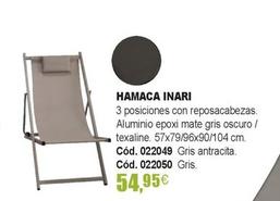 Oferta de Hamaca Inari por 54,95€ en YMÁS