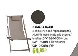 Oferta de Hamaca Inari por 54,95€ en Optimus