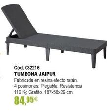 Oferta de Tumbona Jaipur por 84,95€ en Optimus