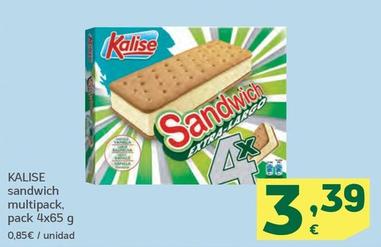 Oferta de Kalise - Sandwich Multipack por 3,39€ en HiperDino